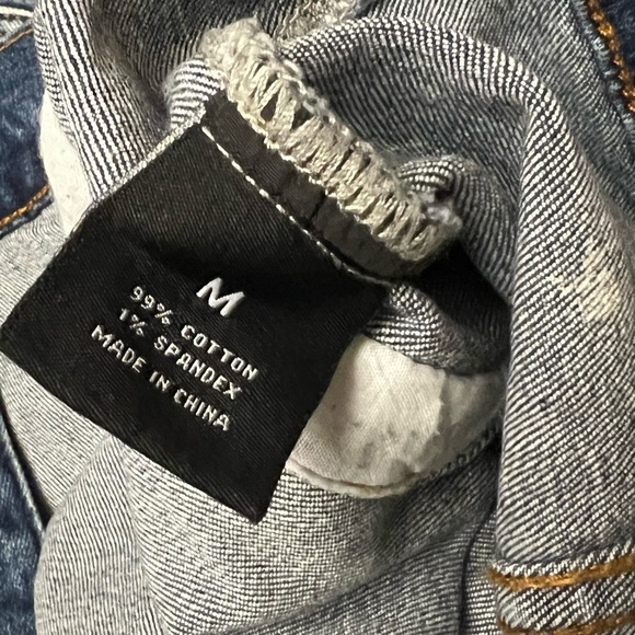 Create 2MRW Stylish Denim Jacket with Colorful Accents, NWT - Picture 5 of 7